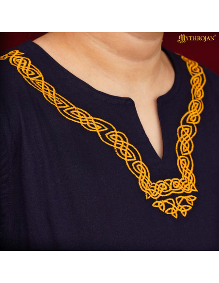 Tunica vichinga in cotone a manica...