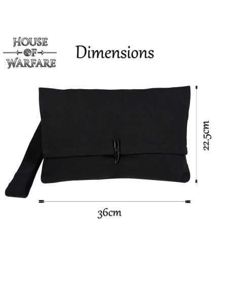 Borsa medievale in cotone con...