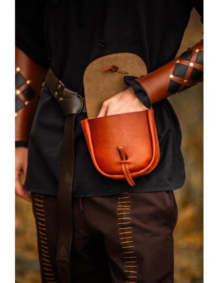 Borsa medievale in pelle modello...