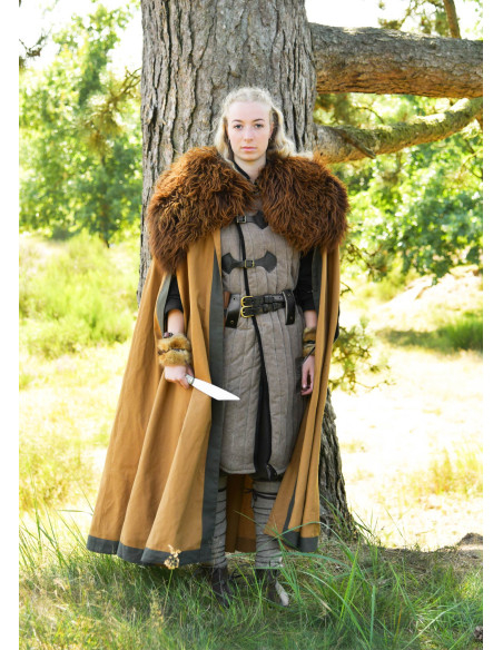 Cappa medievale in cotone modello...