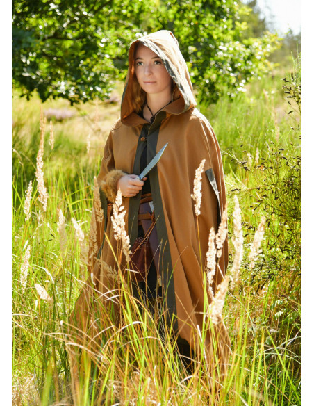 Cappa medievale in cotone modello...