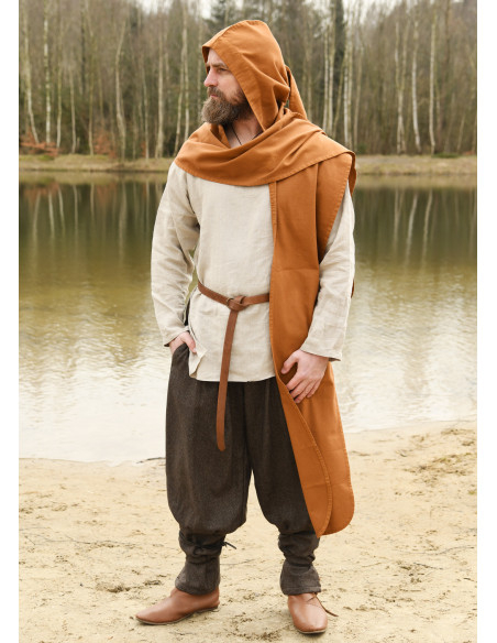 Bufanda medieval con cappuccio in...