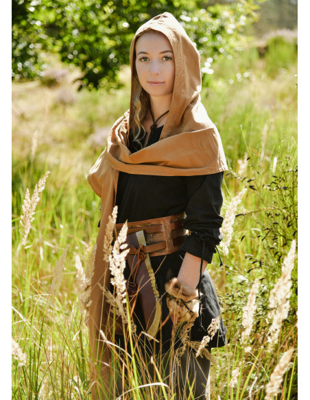 Bufanda medieval con cappuccio in...