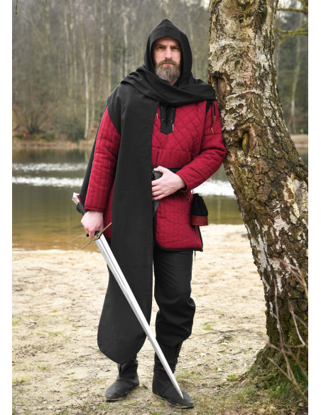 Bufanda medieval con cappuccio in...