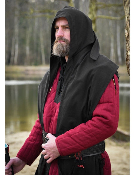 Bufanda medieval con cappuccio in...