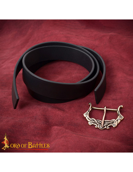 Fibbia nordica in bronzo, finitura...