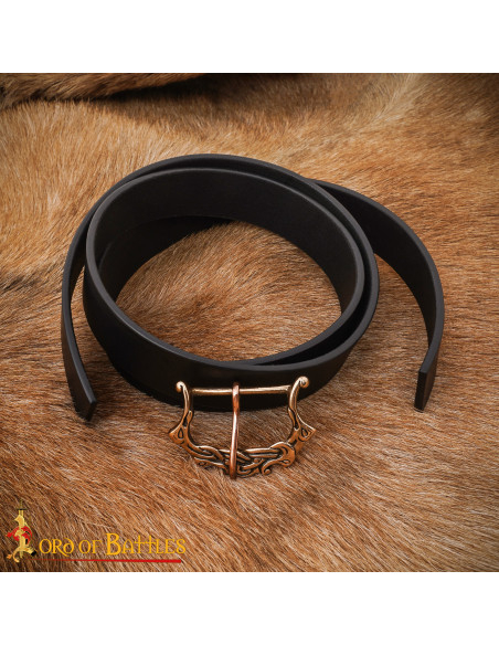 Fibbia nordica in bronzo, finitura...