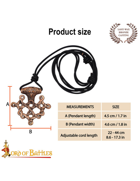 Ciondolo vichingo del IX secolo in...