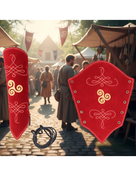 Bracciali da arciere in pelle...