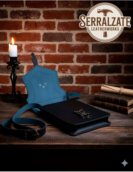 Borsa a tracolla medievale in pelle...