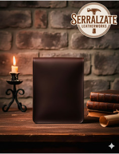 Borsa a tracolla medievale Constanza, colore marrone scuro 2