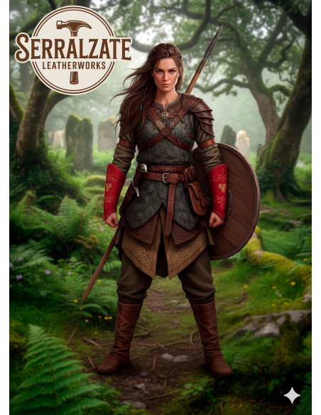 Bracciali da arciere in pelle...