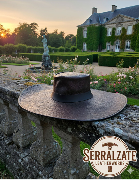 Cappello medievale in pelle Deluxe...