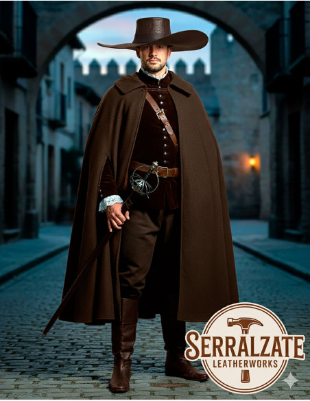 Cappello medievale in pelle Deluxe...