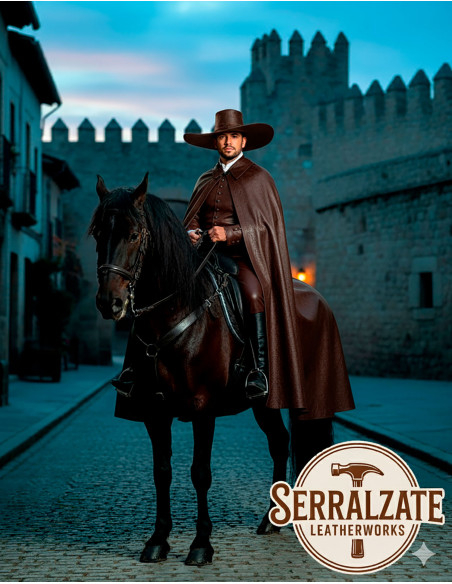 Cappello medievale in pelle Deluxe...