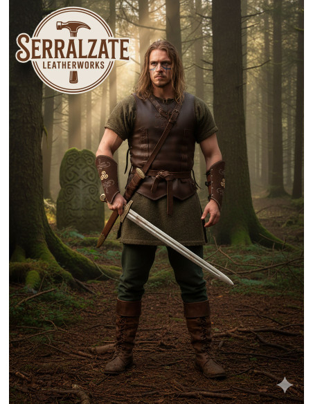 Bracciali da arciere in pelle...