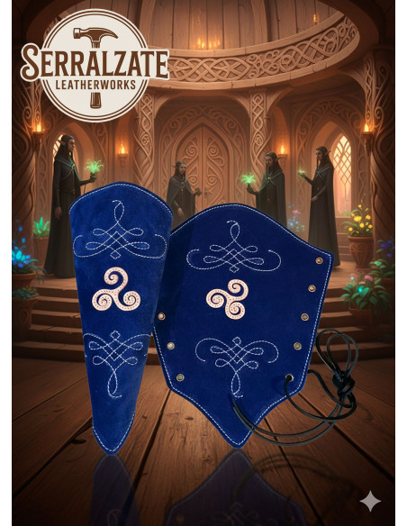 Bracciali da arciere in pelle...