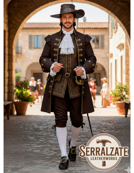 Cappello medievale in cuoio Deluxe...