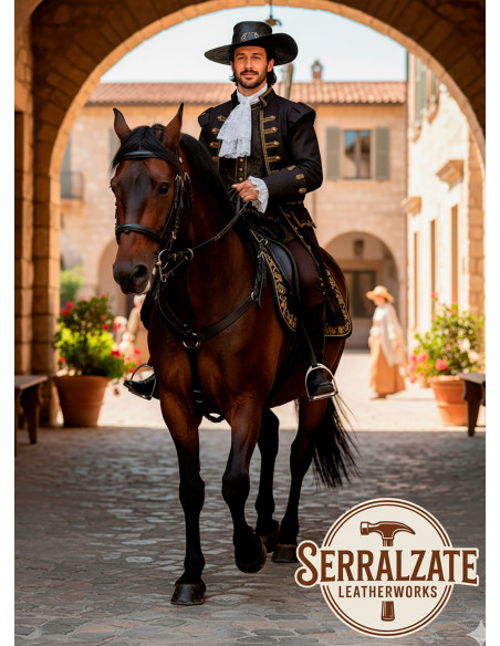 Cappello medievale in cuoio Deluxe...