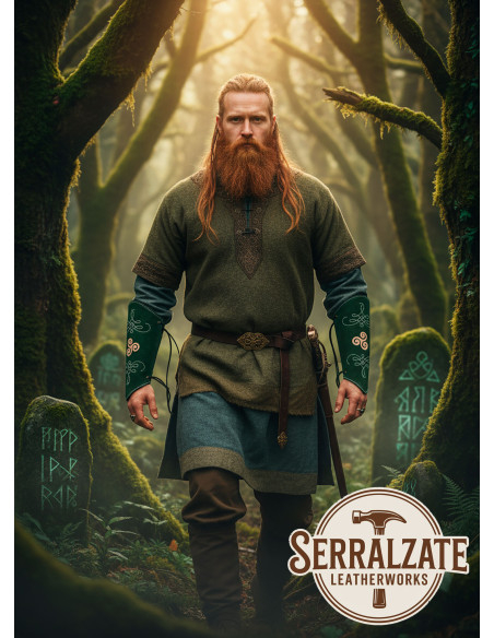 Bracciali da arciere in pelle...