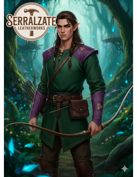 Bracciali da arciere in pelle...