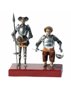 Figura Don Chisciotte e Sancho Panza, 24 cm.