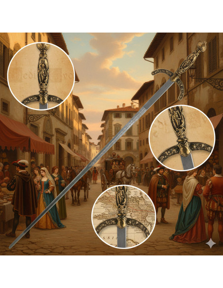 Spada italiana, s. XVII (106 cm.)