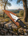 Coltello avventura Albainox lama a forma di Squalo (14 cm).
