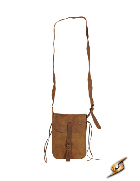 Borsa medievale da viaggio in pelle,...