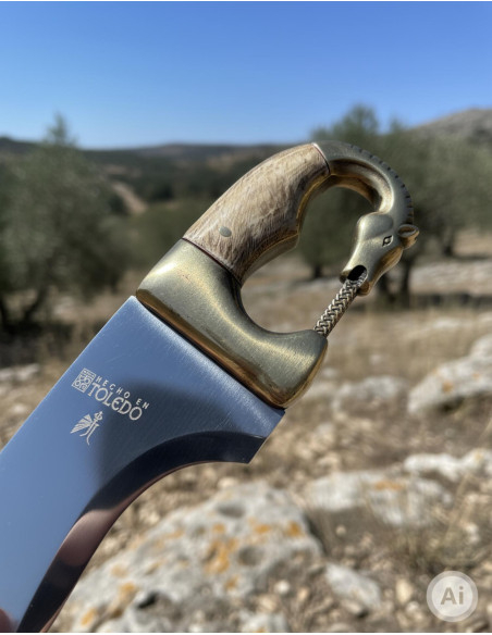 Falcata iberica decorativa fatta a...