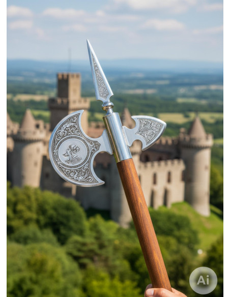 Ascia medievale, 60 cm.