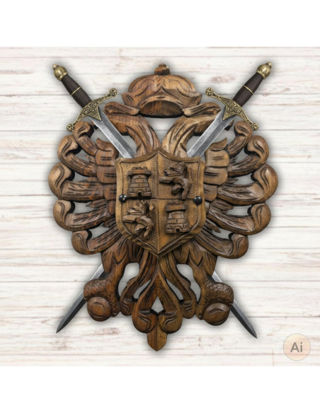 Panoplia per spade (46x36 cm)