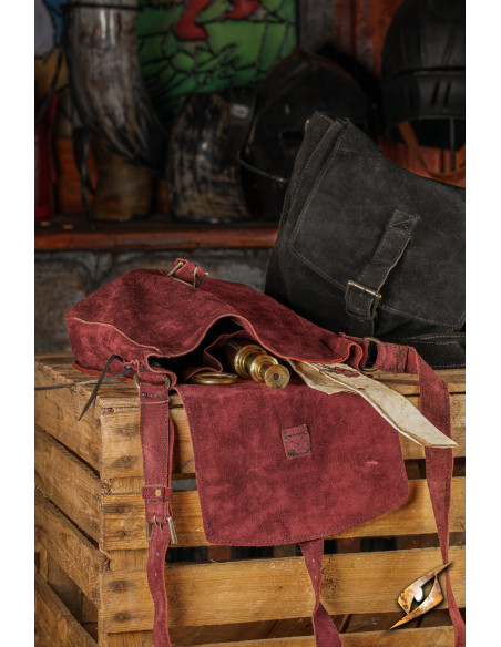 Borsa a tracolla medievale in pelle...