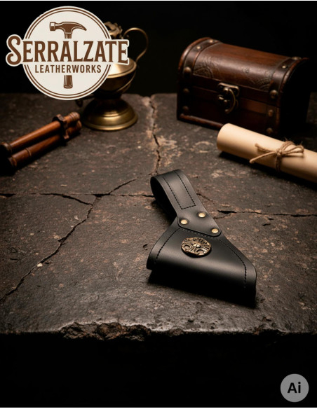 Tahalí medievale in pelle per...