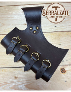 Tahalí medieval Jacob, marrone scuro 2