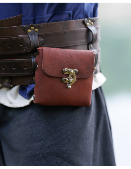 Borsa medievale in pelle modello...