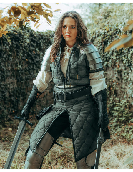 Gambesón medieval in cotone modello...