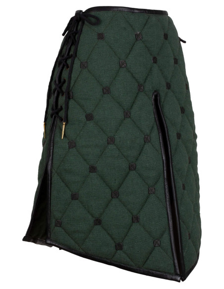 Gonna medievale gambesón in cotone...