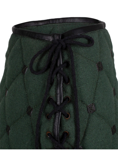 Gonna medievale gambesón in cotone...