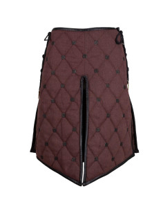 Gonna medievale gambesón in cotone modello Kovira, colore...