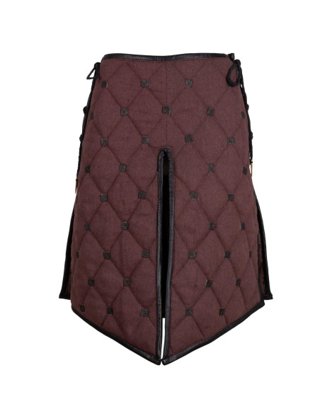 Gonna medievale gambesón in cotone...