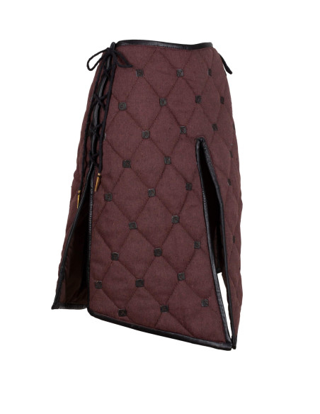 Gonna medievale gambesón in cotone...