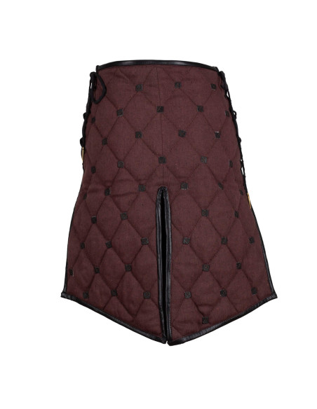 Gonna medievale gambesón in cotone...