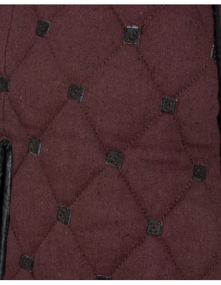 Gonna medievale gambesón in cotone...