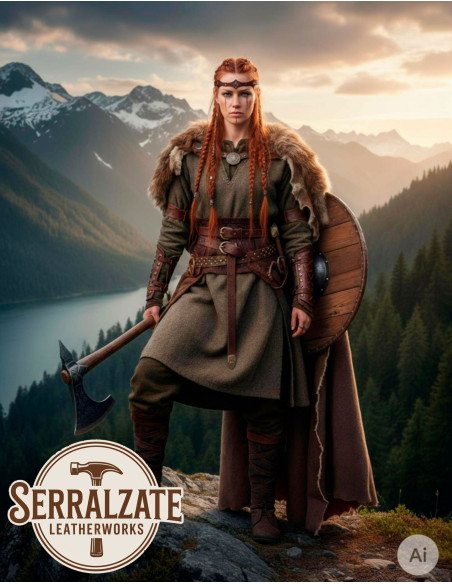 Diadema ruota vichinga-medievale in...