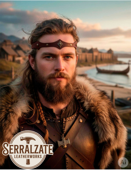 Diadema ruota vichinga-medievale in...