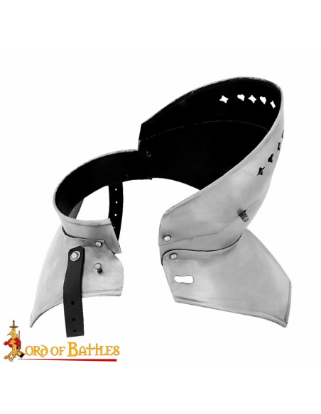 Gorgiera gotica con maschera...