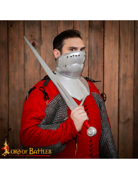 Gorgiera gotica con maschera...