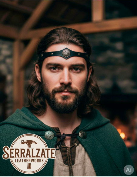 Tiara Vichinga-Celta con nodi celtici...