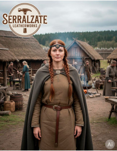 Fascia Vikinga-Celtica raffiche di vento in nero 2